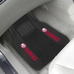 Atlanta Hawks Deluxe Car Mat Set â€“ Vinyl & Carpet