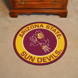 Arizona State Pitchfork Logo Logo Roundel Mat - 27"