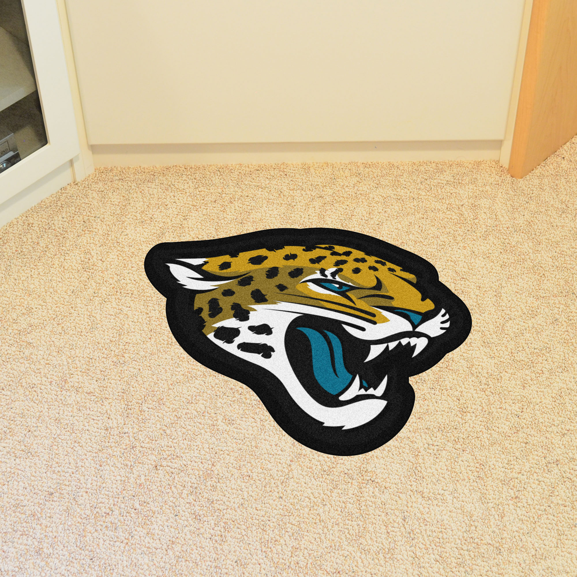 Jacksonville Jaguars Mascot Area Rug â€“ Nylon