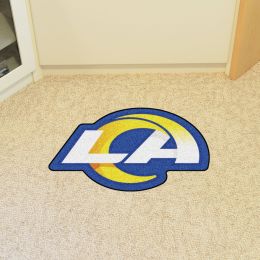 Los Angeles Rams Mascot Area Rug â€“ Nylon