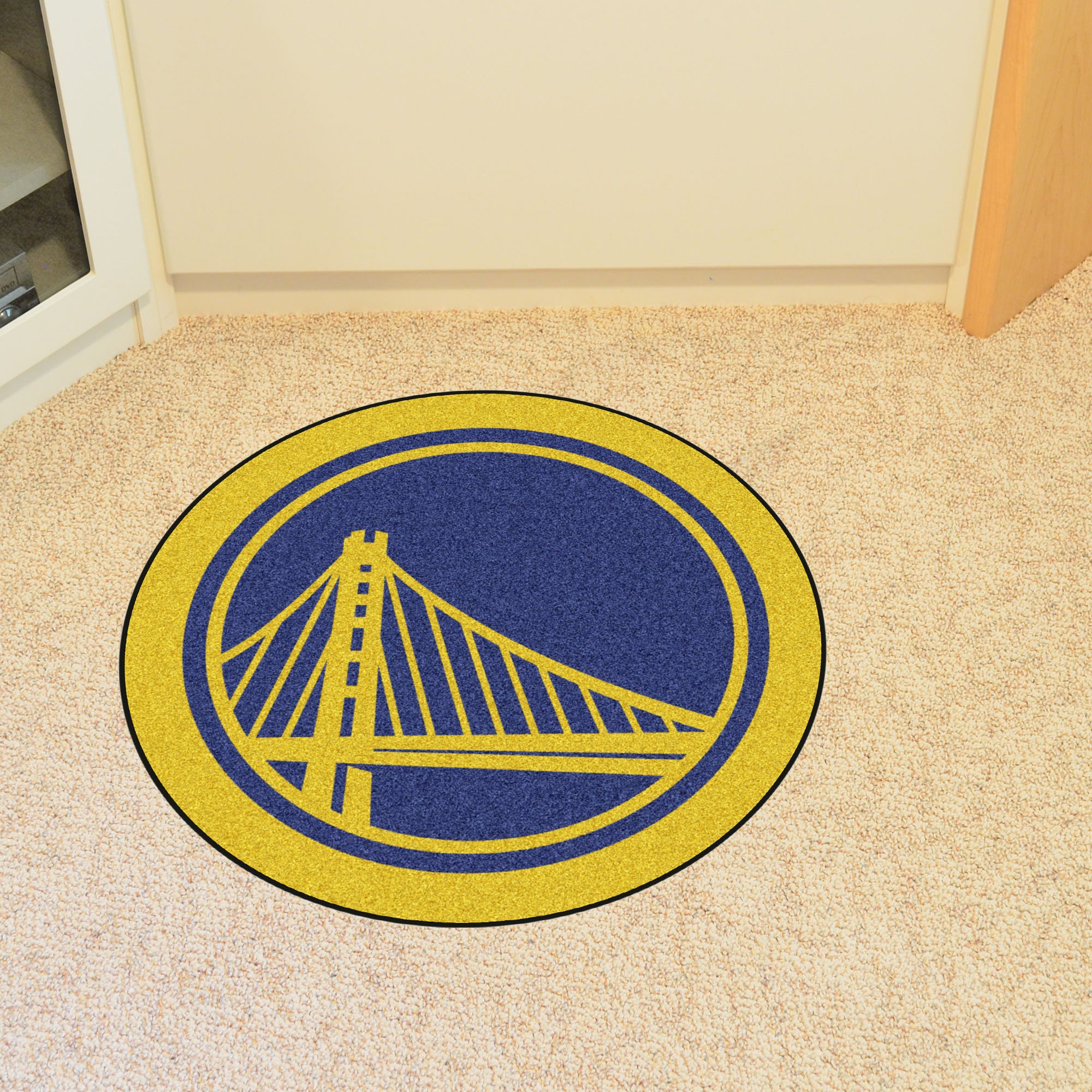 Golden State Warriors Mascot Area Rug â€“ Nylon