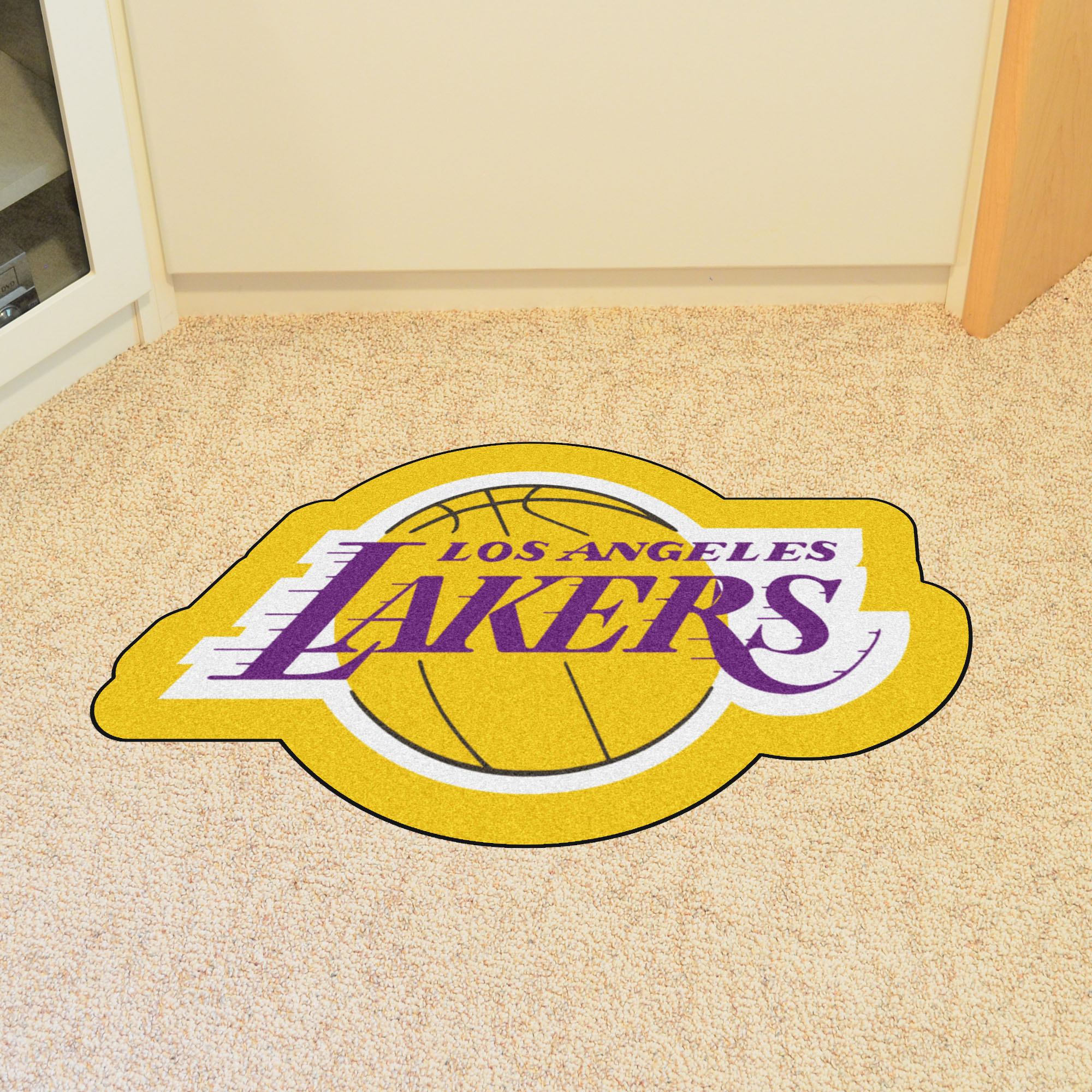Los Angeles Lakers Mascot Area Rug â€“ Nylon