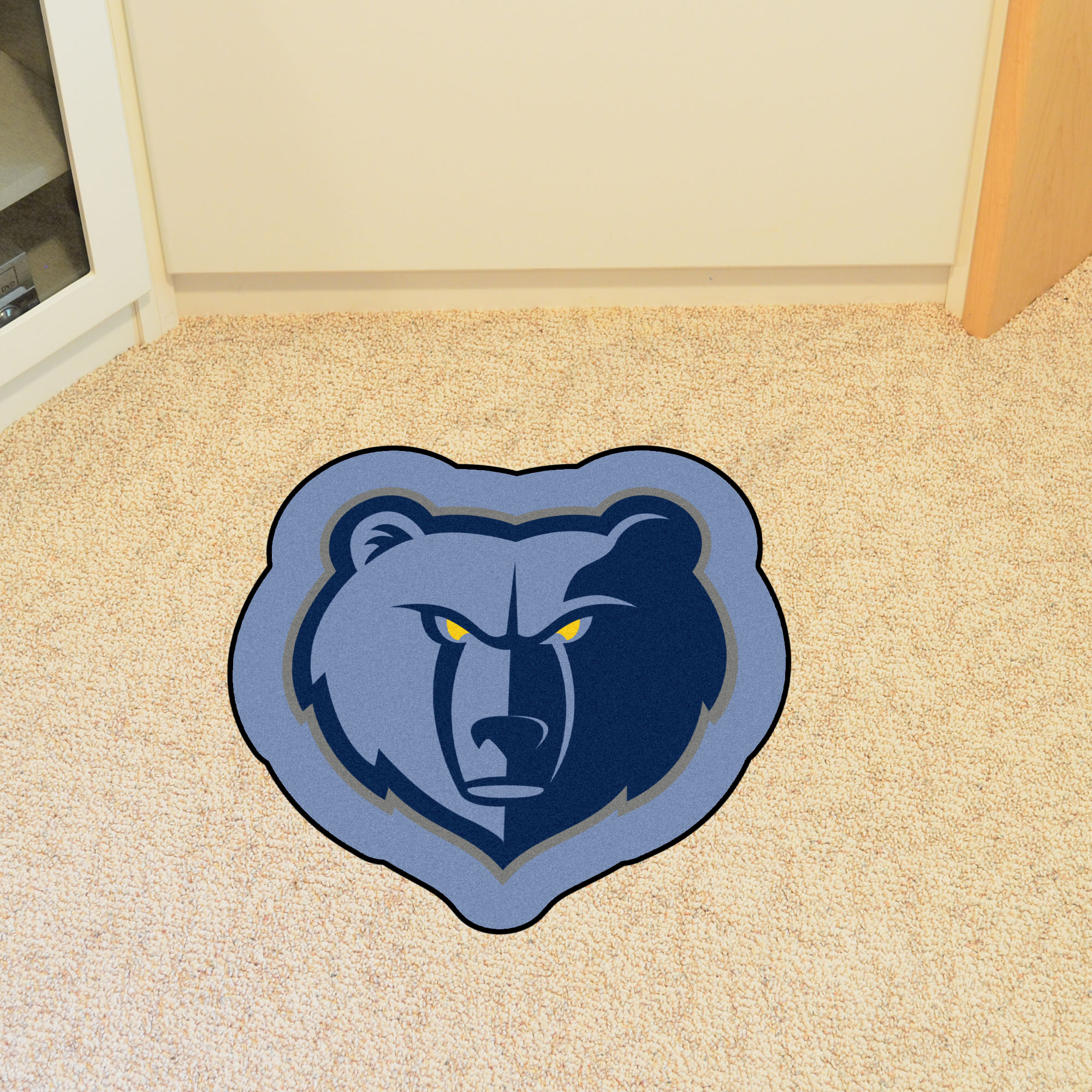 Memphis Grizzlies Mascot Area Rug – Nylon