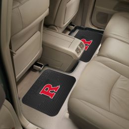 RU Scarlet Knights Utility Mat Set - Vinyl 14 x 17