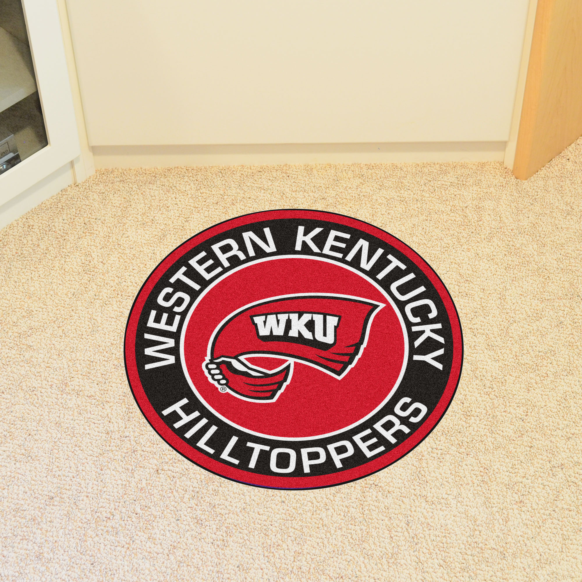 Western University Kentucky Logo Roundel Mat â€“ 27â€