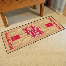 UH Cougars Basketball Court Runner Mat - 30 x 72