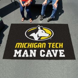 Michigan Technological University Man Cave Ulti-Mat - Nylon 60 x 96
