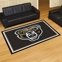 Oakland University Area Rug â€“ Nylon 5â€™ x 8â€™