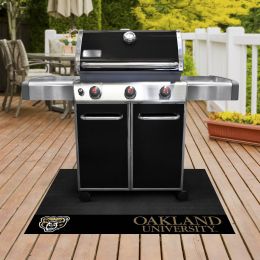 Oakland University Grill Mat â€“ Vinyl 26 x 42