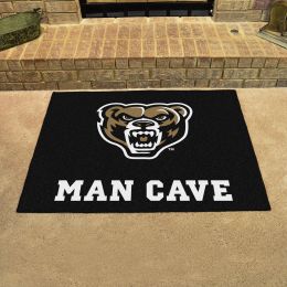 OU Golden Grizzlies Man Cave All Star Mat â€“ 34 x 44.5