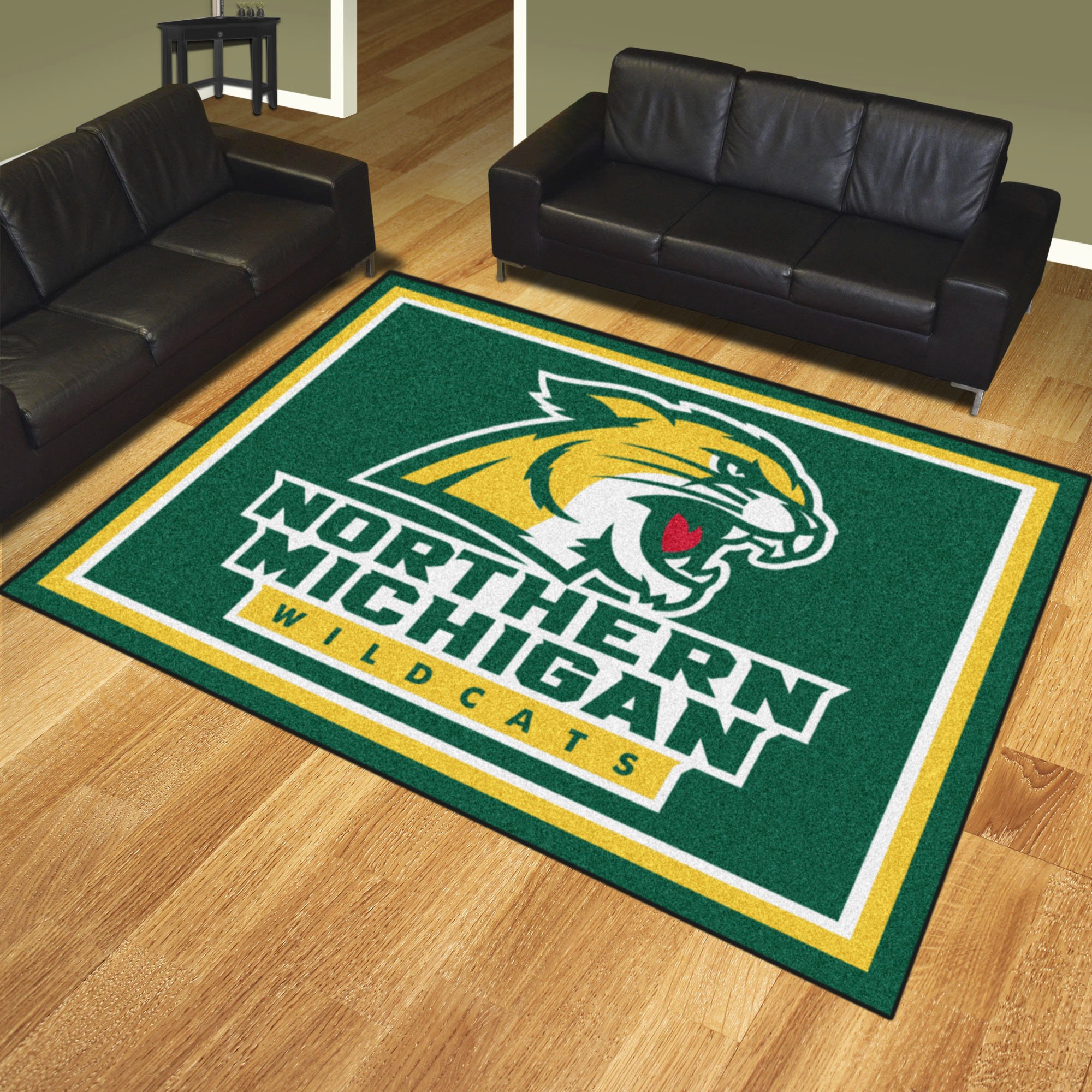 Northern Michigan University Area Rug Nylon 8' x 10'