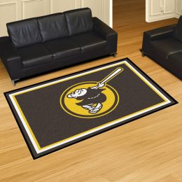 San Diego Padres Area Rug â€“ Nylon Brown 5 x 8