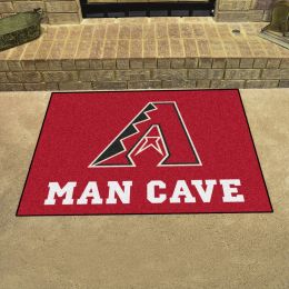 Diamondbacks Man Cave All Star Mat â€“ 34 x 44.5