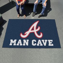 Atlanta Braves Man Cave Ulti-Mat - 60x96