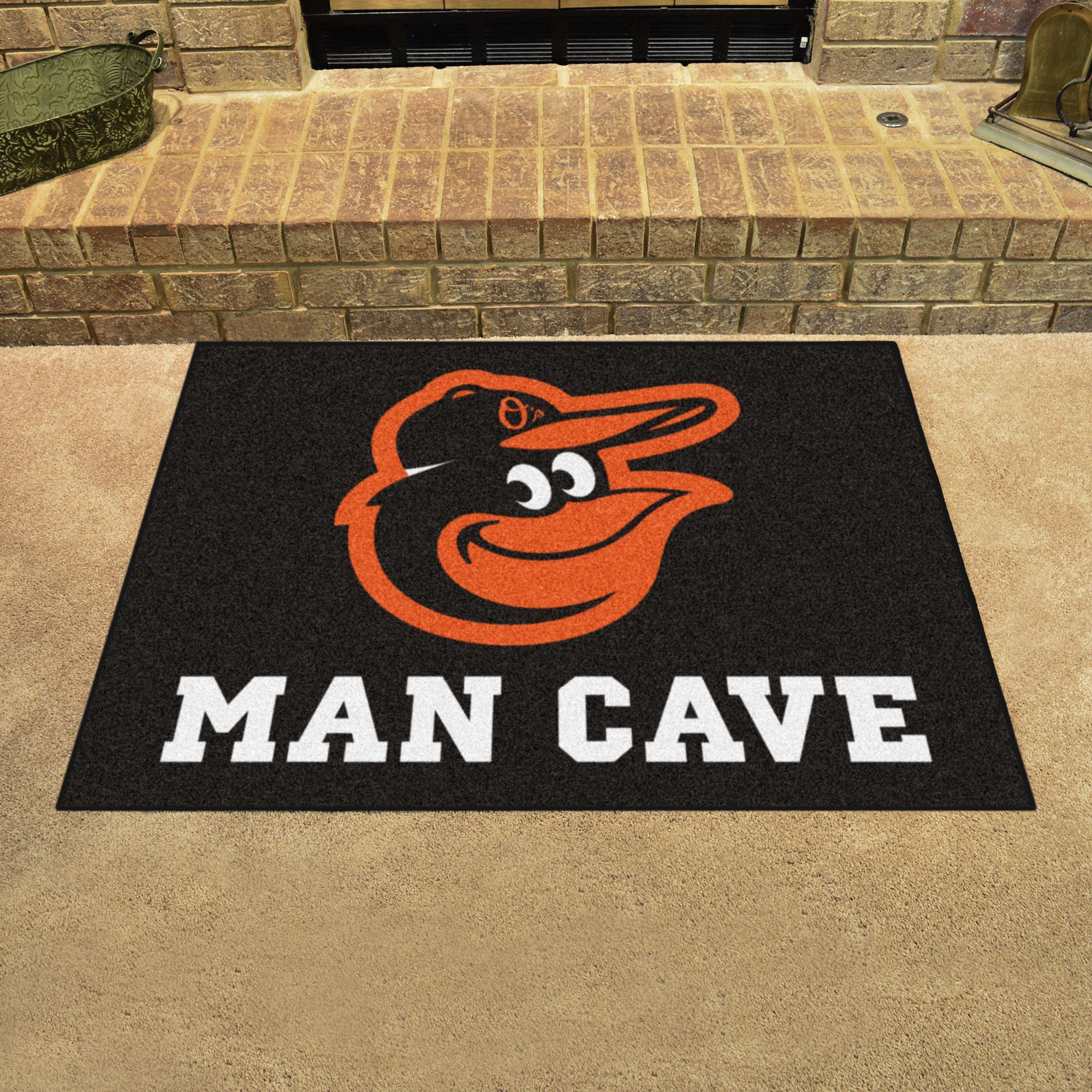 Orioles Man Cave All Star Mat â€“ 34 x 44.5