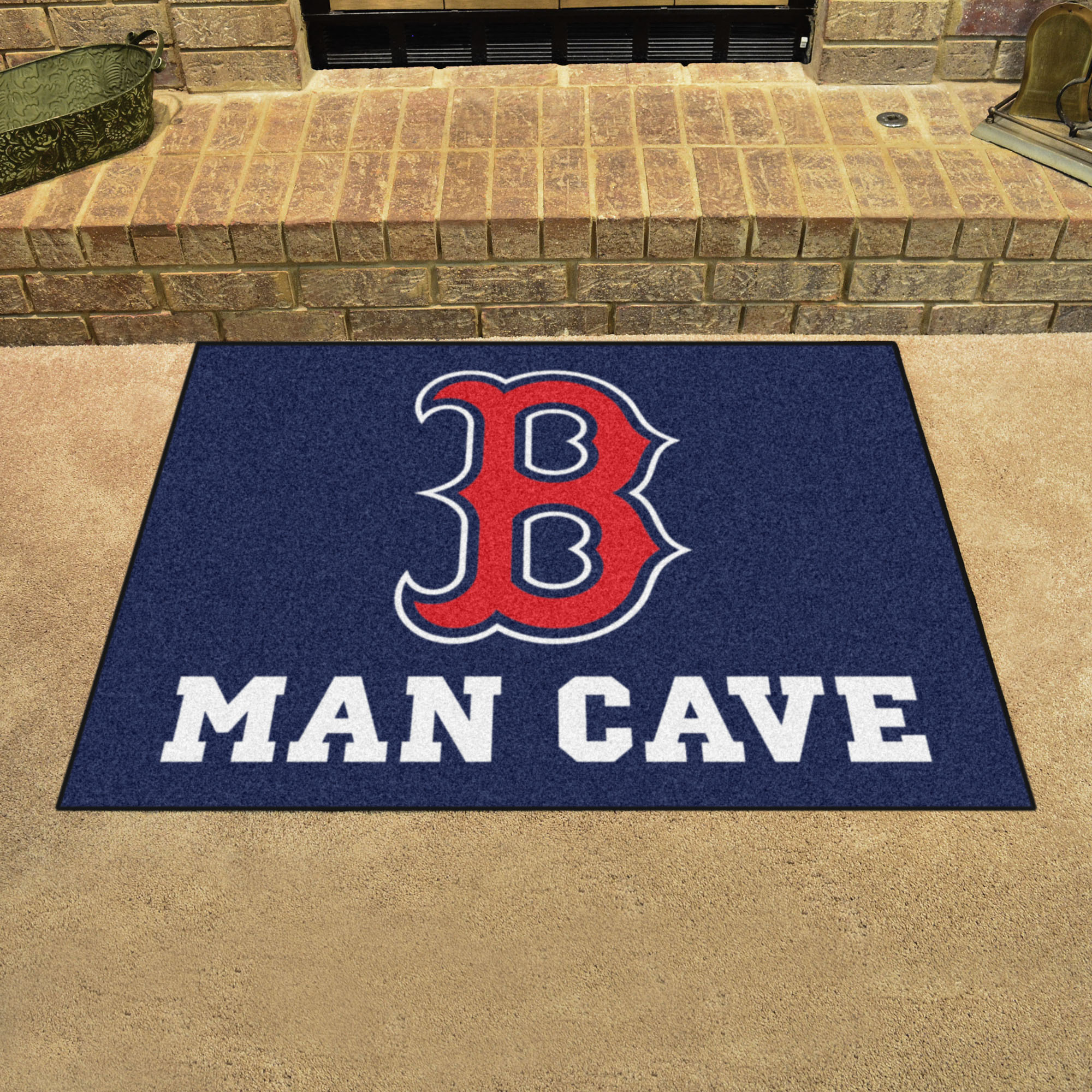 Red Sox Man Cave All Star Mat â€“ 34 x 44.5