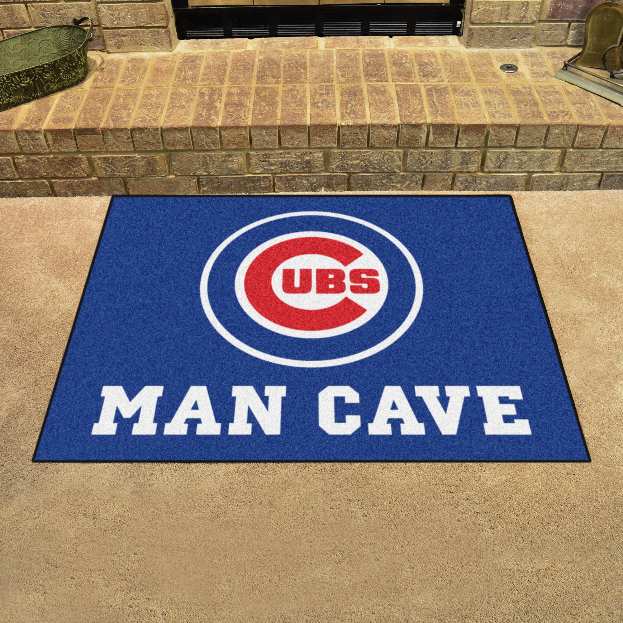 Cubs Man Cave All Star Mat â€“ 34 x 44.5