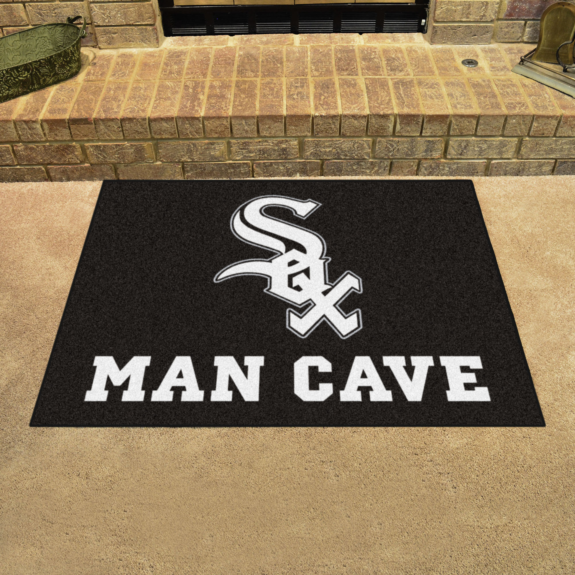 White Sox Man Cave All Star Mat â€“ 34 x 44.5