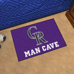 Rockies Man Cave Starter Mat - 19 x 30