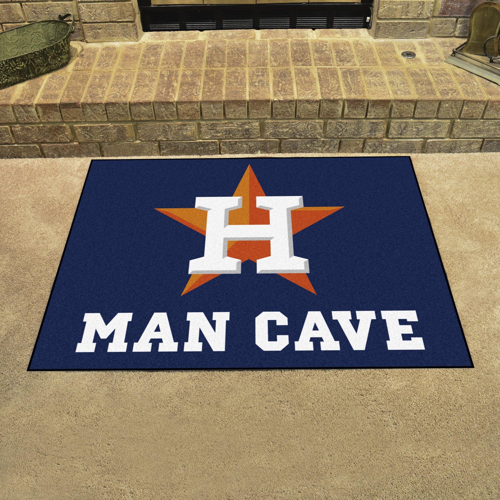 Astros Man Cave All Star Mat â€“ 34 x 44.5