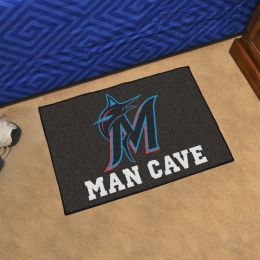 Marlins Man Cave Starter Mat - 19 x 30