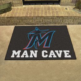 Marlins Man Cave All Star Mat – 34 x 44.5