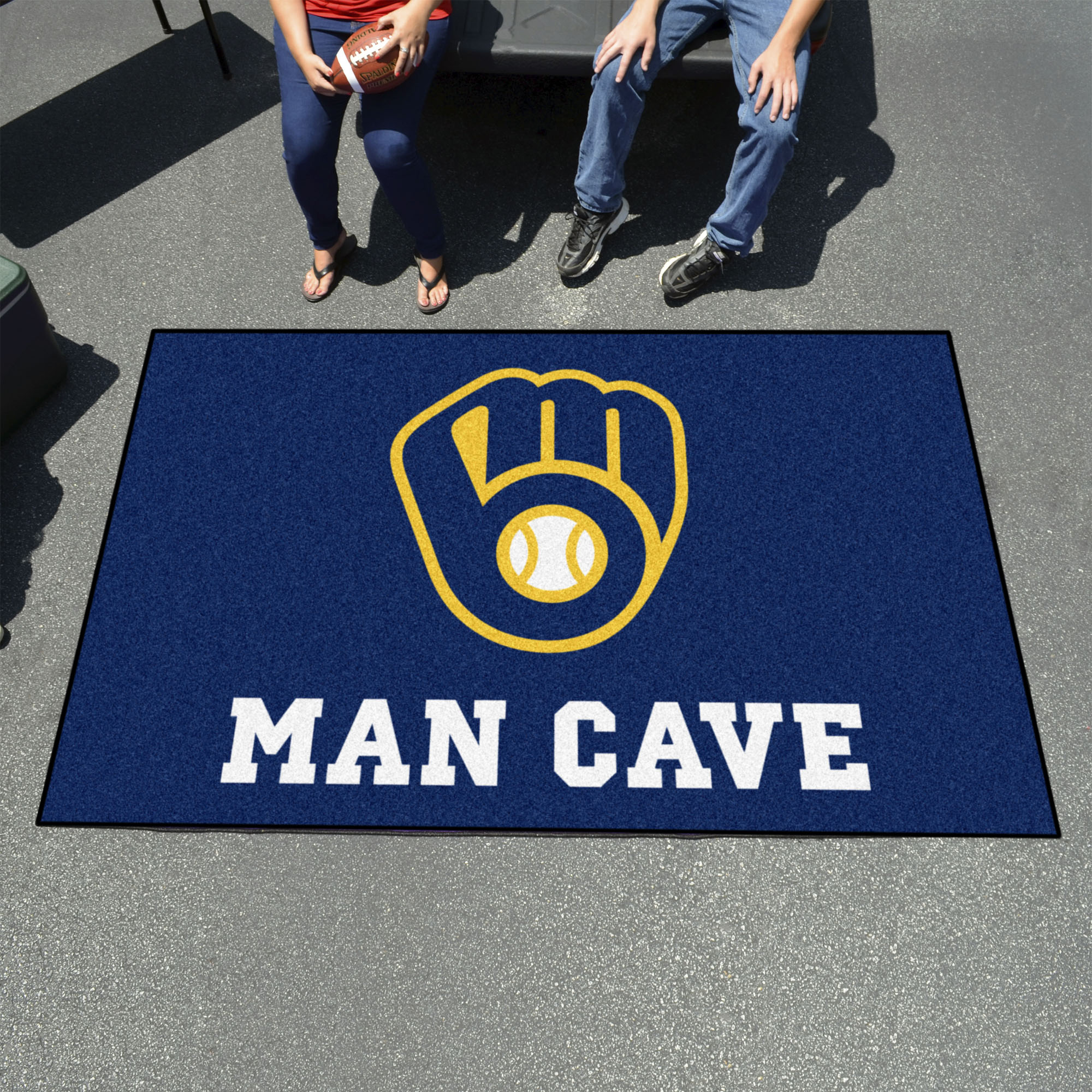 Milwaukee Brewers Man Cave Ulti-Mat - 60x96