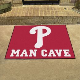 Phillies Man Cave All Star Mat – 34” x 44.5”