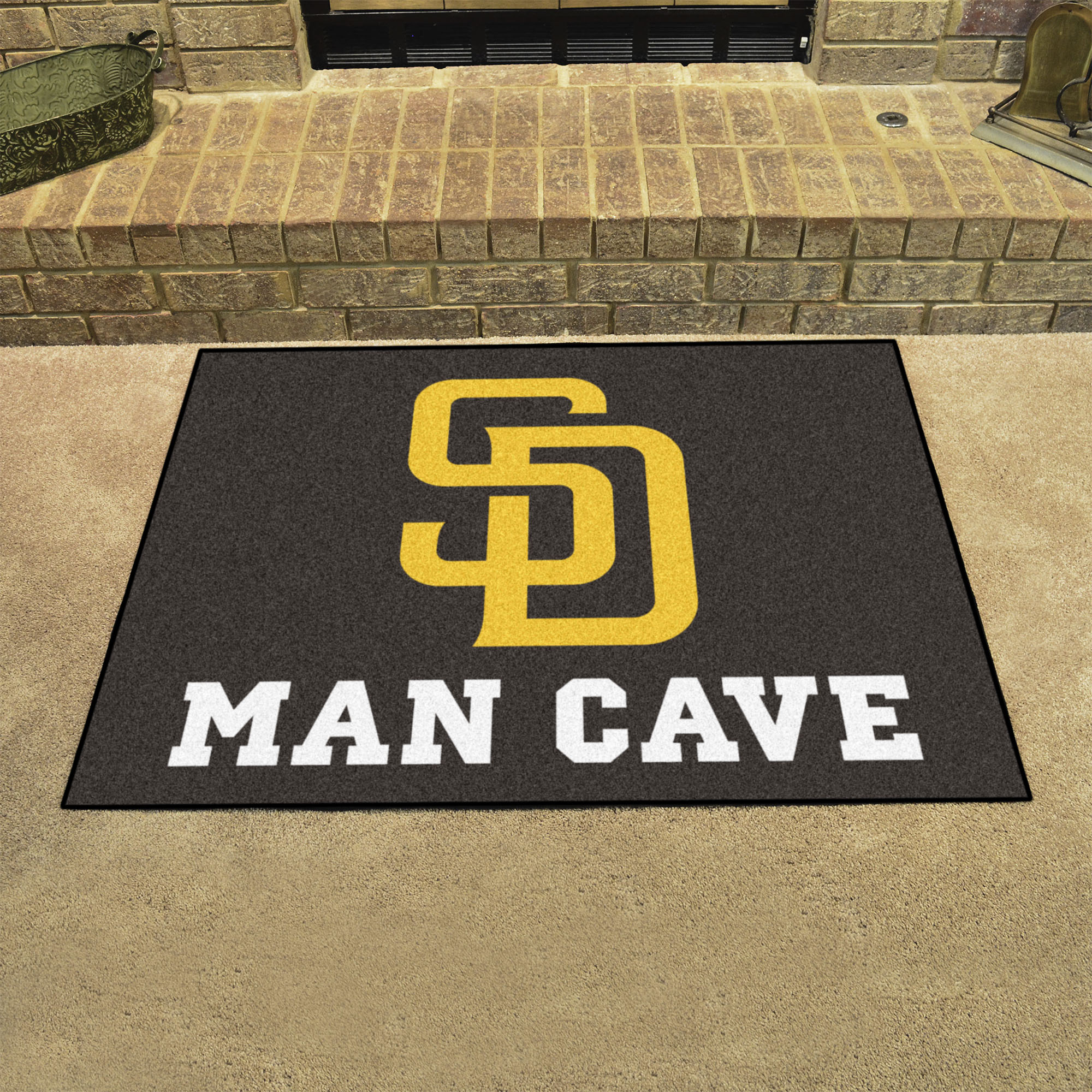 Padres Man Cave All Star Mat – 34 x 44.5