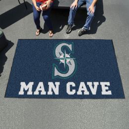 Seattle Mariners Man Cave Ulti-Mat - 60x96