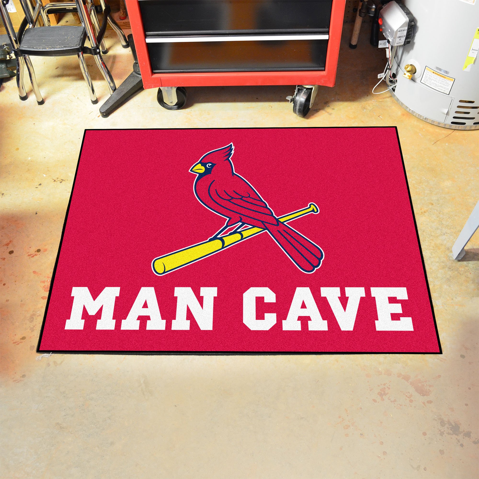 Cardinals Man Cave All Star Mat - 34 x 44.5