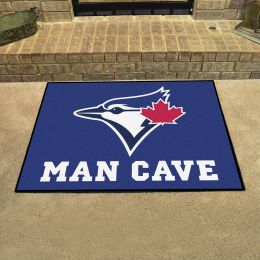 Blue Jays Man Cave All Star Mat â€“ 34 x 44.5