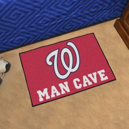 Nationals Man Cave Starter Mat - 19 x 30