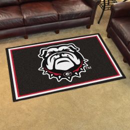 University of Georgia Area Rug - 4' x 6' Nylon