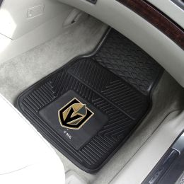 Vegas Golden Knights 2pc Vinyl Car Floor Mats - 18 x 27