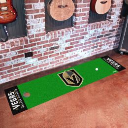 Vegas Golden Knights Putting Green Mat â€“ 18 x 72