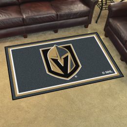 Vegas Golden Knights Area Rug - 4â€™ x 6â€™ Nylon