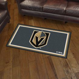 Vegas Golden Knights Area rug - 3â€™ x 5â€™ Nylon