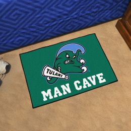 Tulane Green Wave Man Cave Starter Mat - 19 x 30