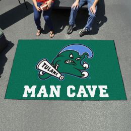Tulane University Man Cave Ulti-Mat - Nylon 60 x 96