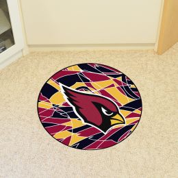 Arizona Cardinals Quick Snap Roundel Mat - 27"