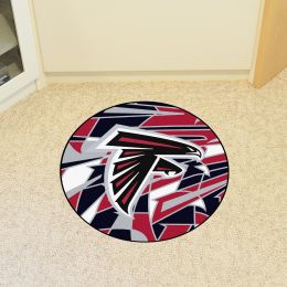 Atlanta Falcons Quick Snap Roundel Mat - 27"