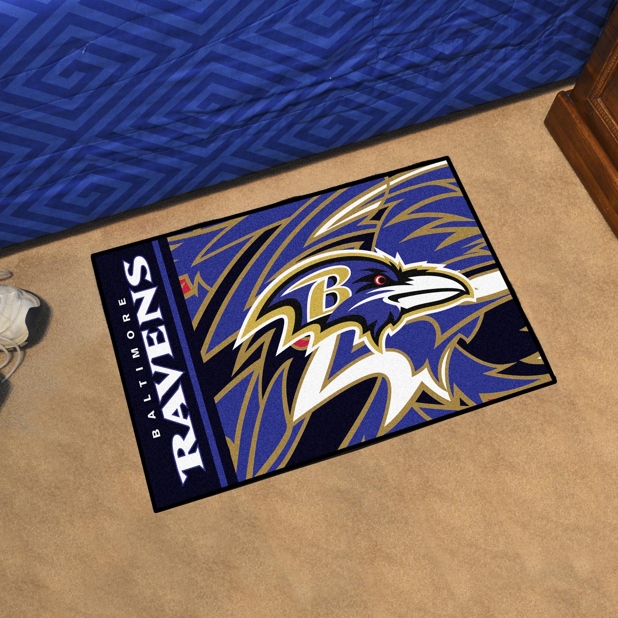 Baltimore Ravens Quick Snap Starter Mat - 19x30