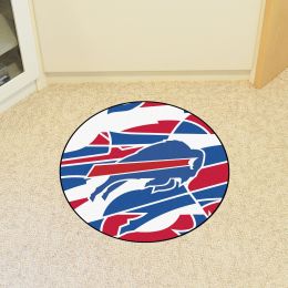 Buffalo Bills Quick Snap Roundel Mat â€“ 27â€