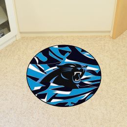 Carolina Panthers Quick Snap Roundel Mat â€“ 27â€