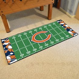 Bears Field Quick Snap runner Mat - Nylon 30 x 72