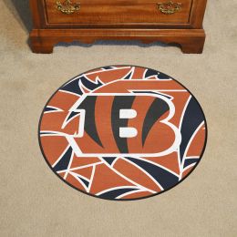 Cincinnati Bengals Quick Snap Roundel Mat â€“ 27â€