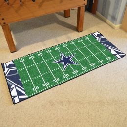 Cowboys Quick Snap runner Mat - Nylon 30 x 72