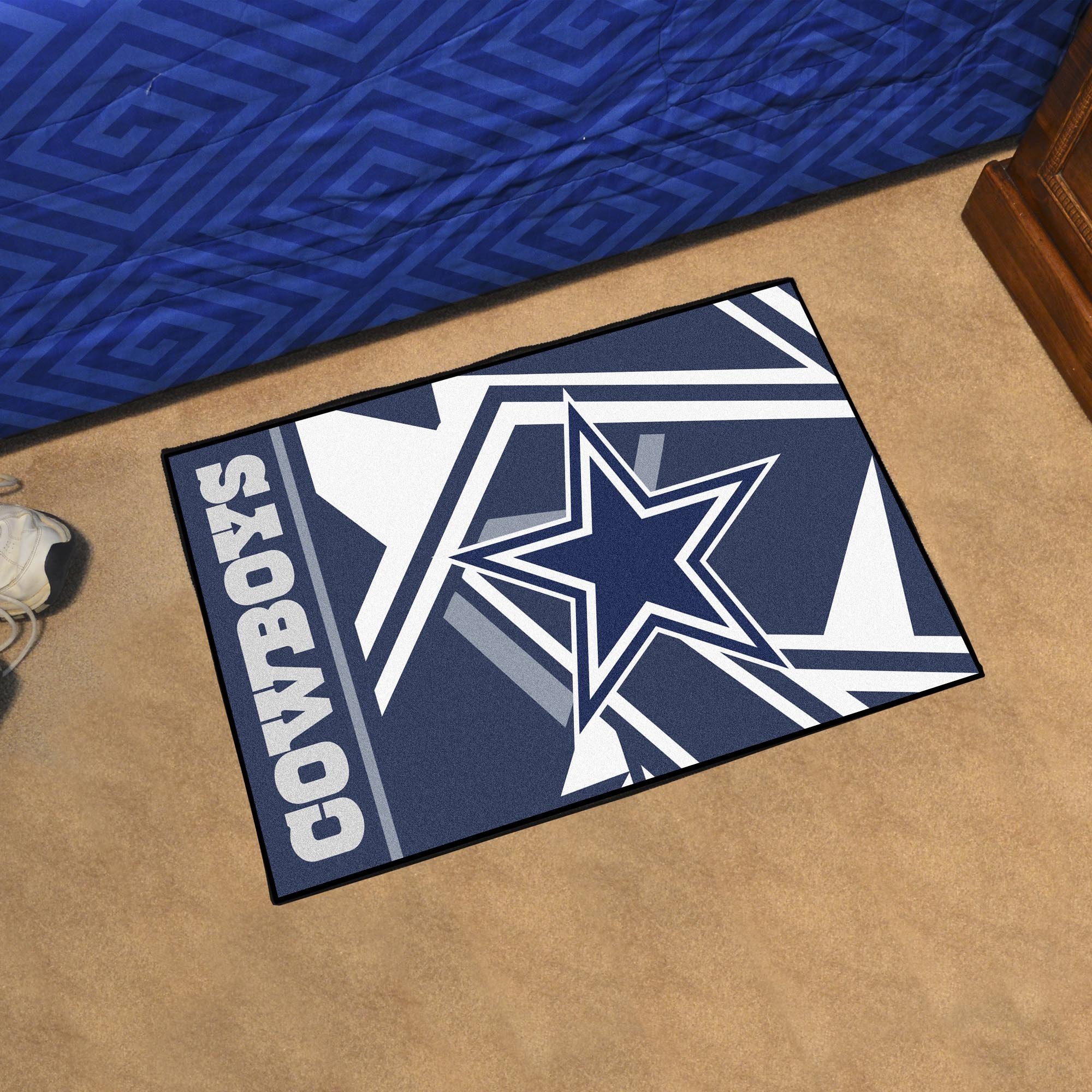 Dallas Cowboys Quick Snap Starter Doormat - 19x30