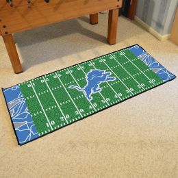 Lions Quick Snap Field runner Mat - Nylon 30 x 72